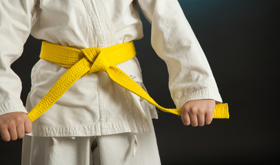 Karate Yellow Belt | Source: Adobe Stock